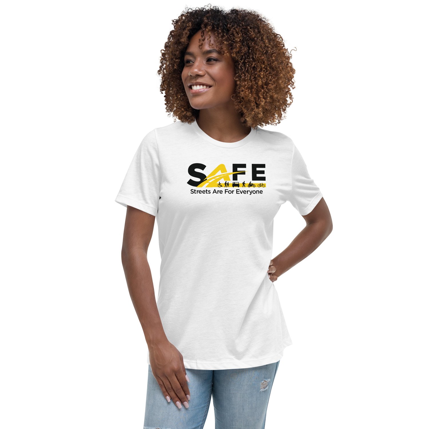 Streets Are For Everyone Women's Relaxed T-Shirt — Streets Are For Everyone