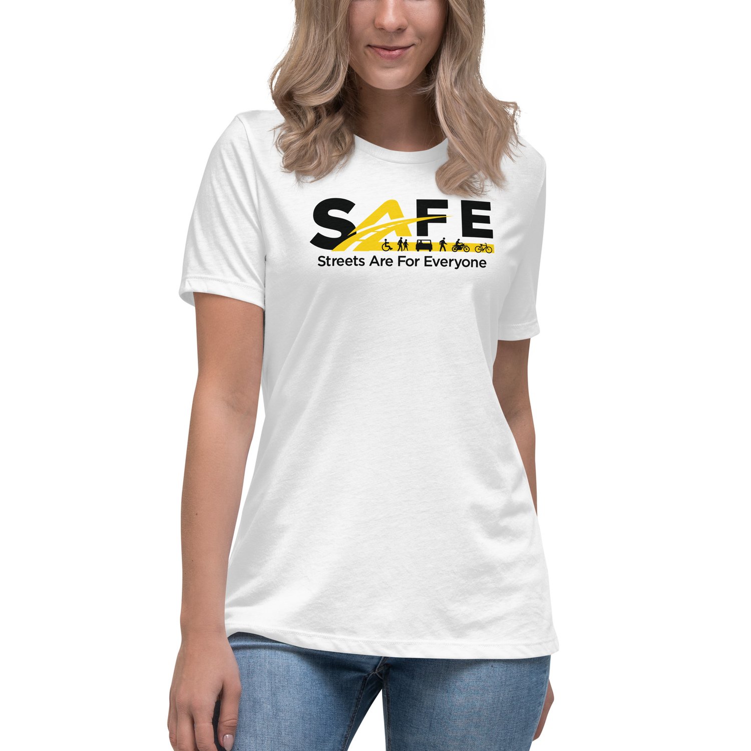 For — T-Shirt Everyone For Everyone Women\'s Streets Relaxed Are Streets Are