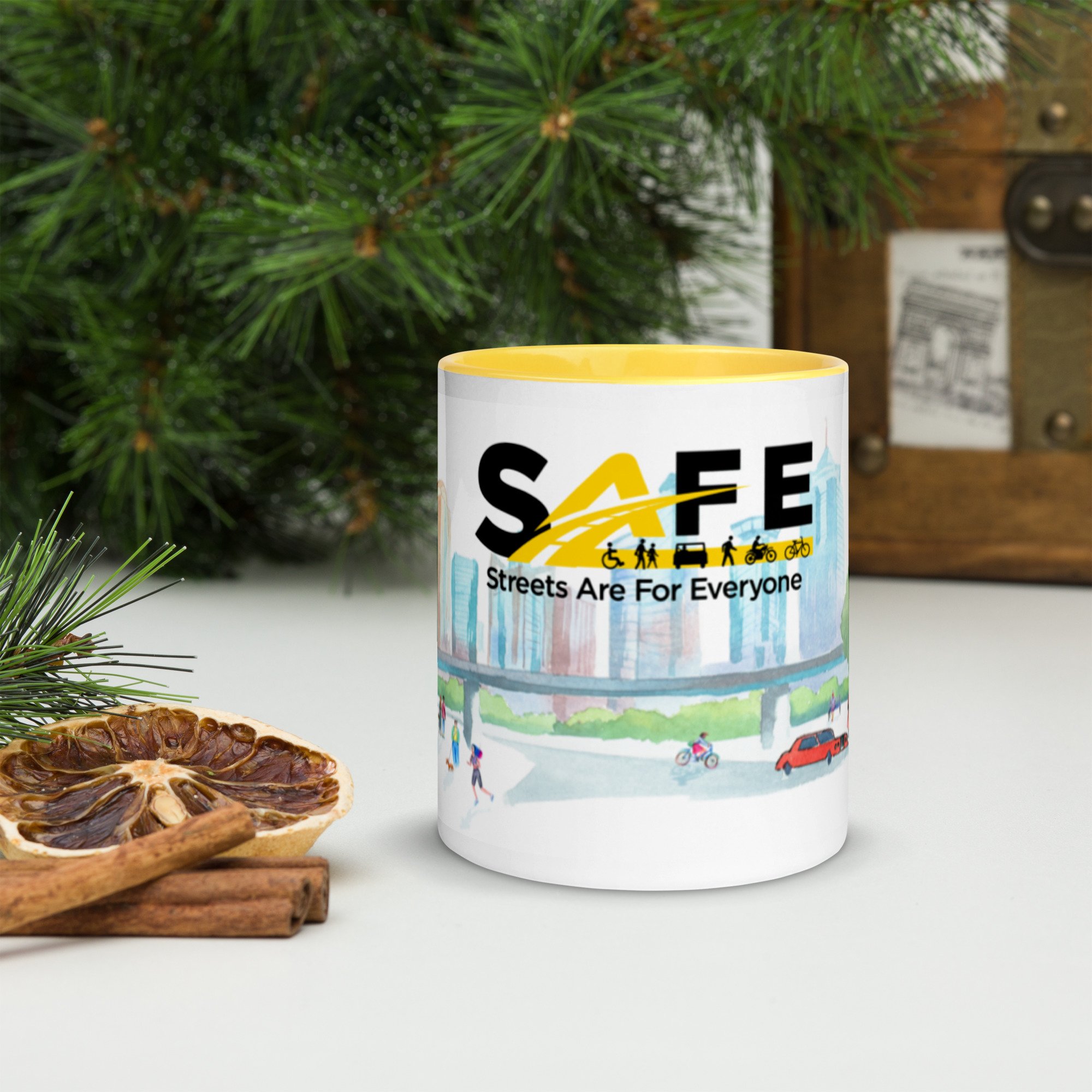 SAFE Mug with Colored Inside