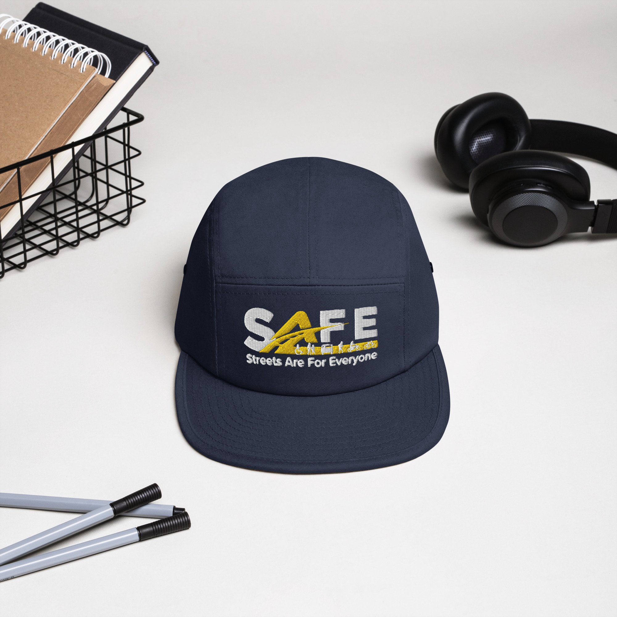 SAFE Embroidered Five Panel Cap — Streets Are For Everyone