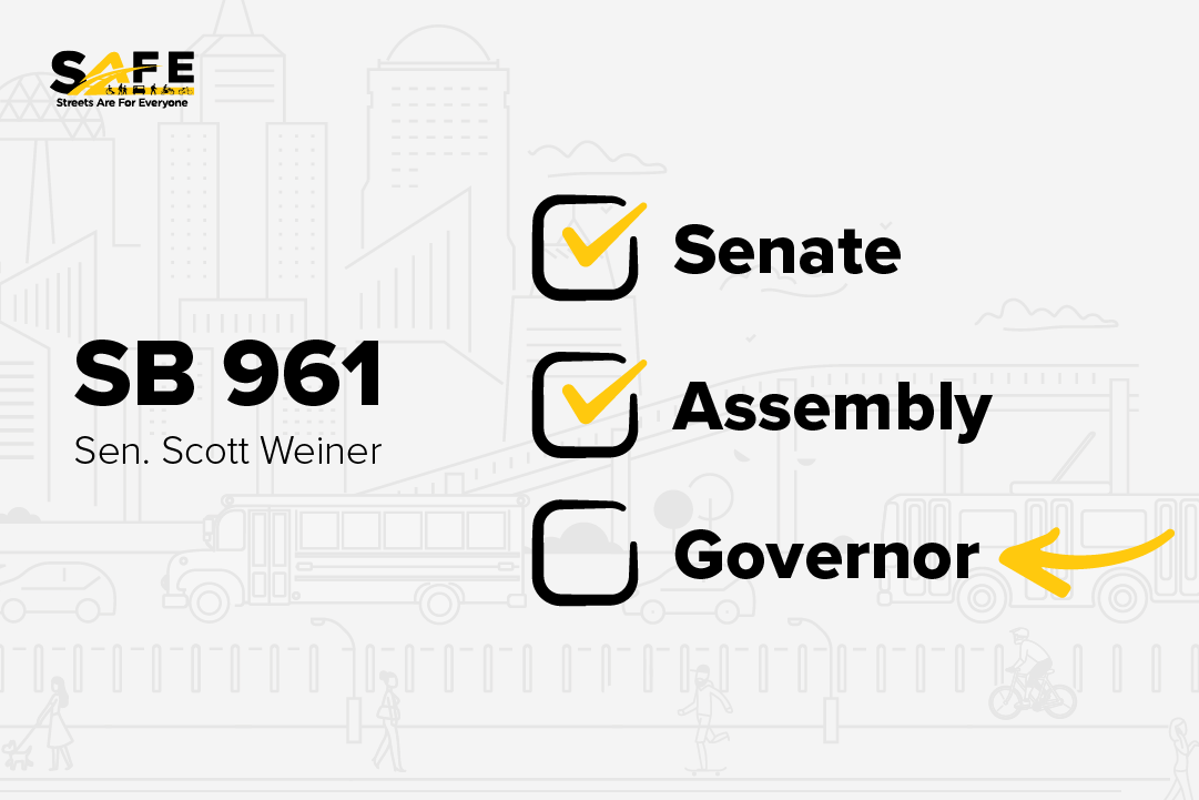 Tell Governor Newsom: Sign the speed tech bill and save lives!