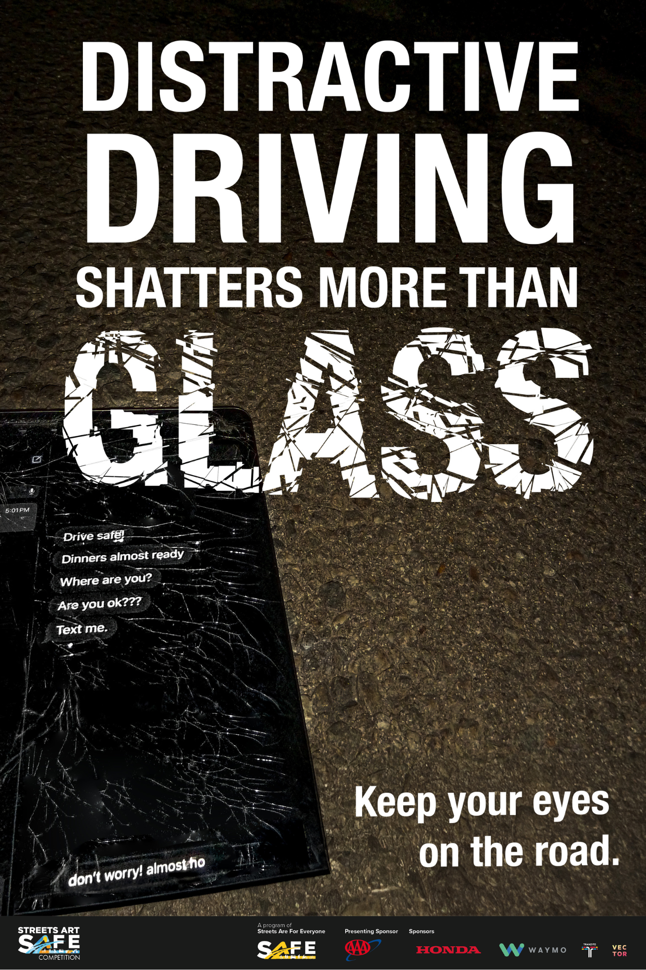 Distractive Driving Shatters More Than Glass
University High School Charter