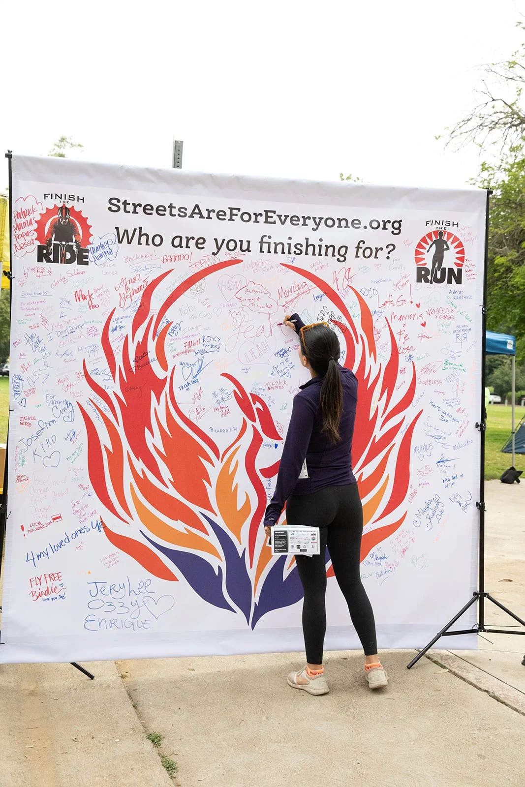 Finish The Ride and Finish The Run