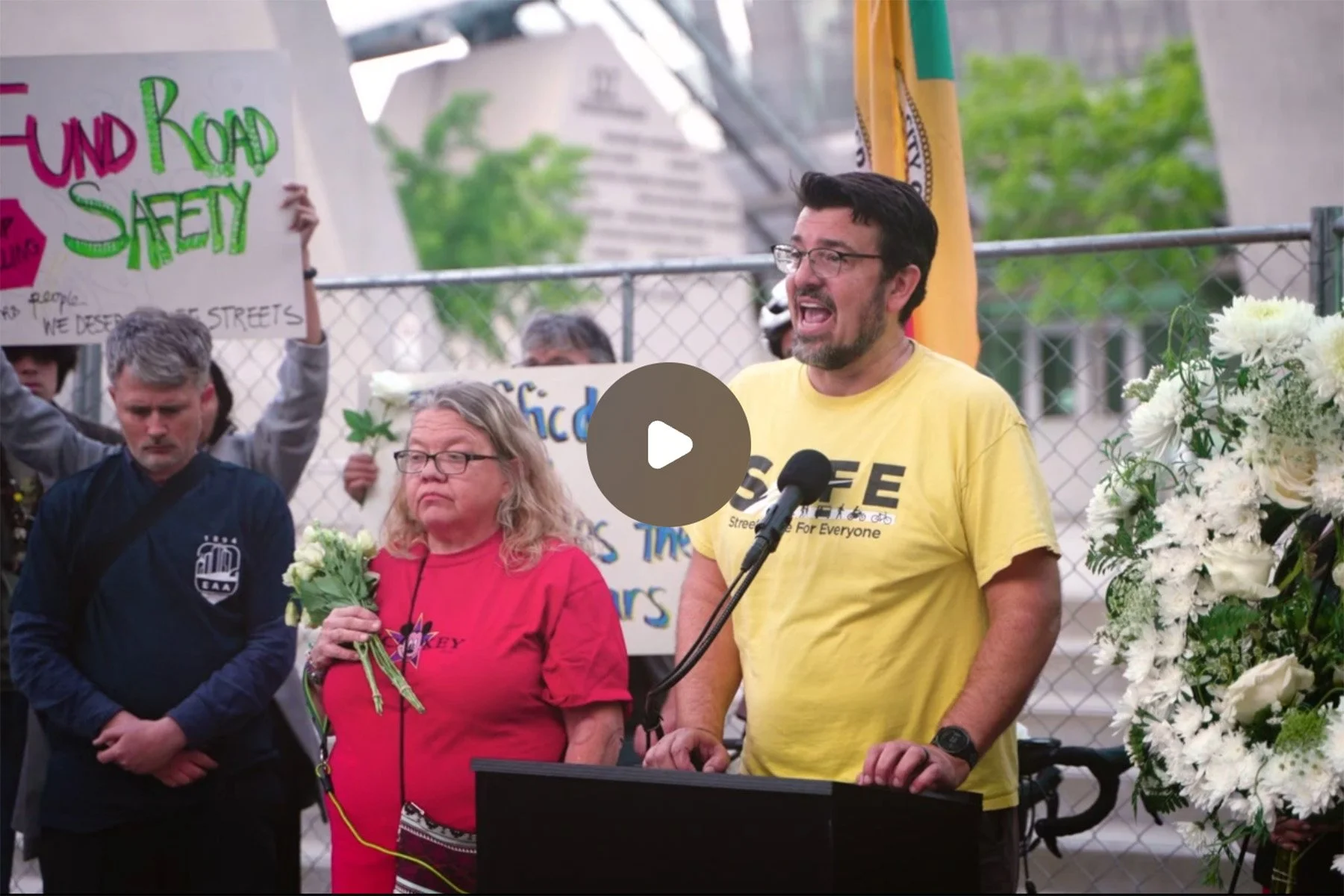 Die-In at City Hall Sends a Message: Street Safety Cannot Be Sidelined