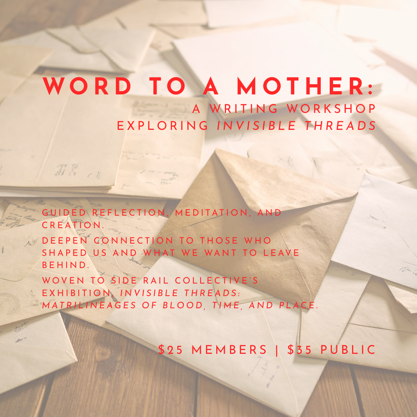 Special Drop in Writing/Collage Session with Anna Sullivan from Pidge Post