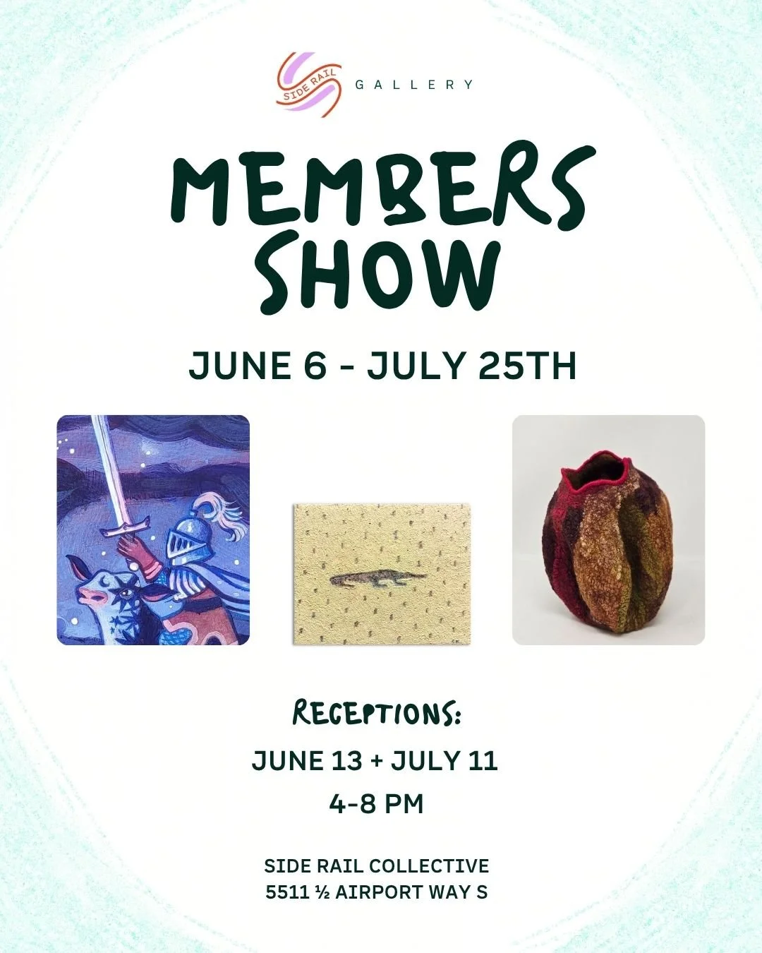 Gallery Open Hours - Members Show