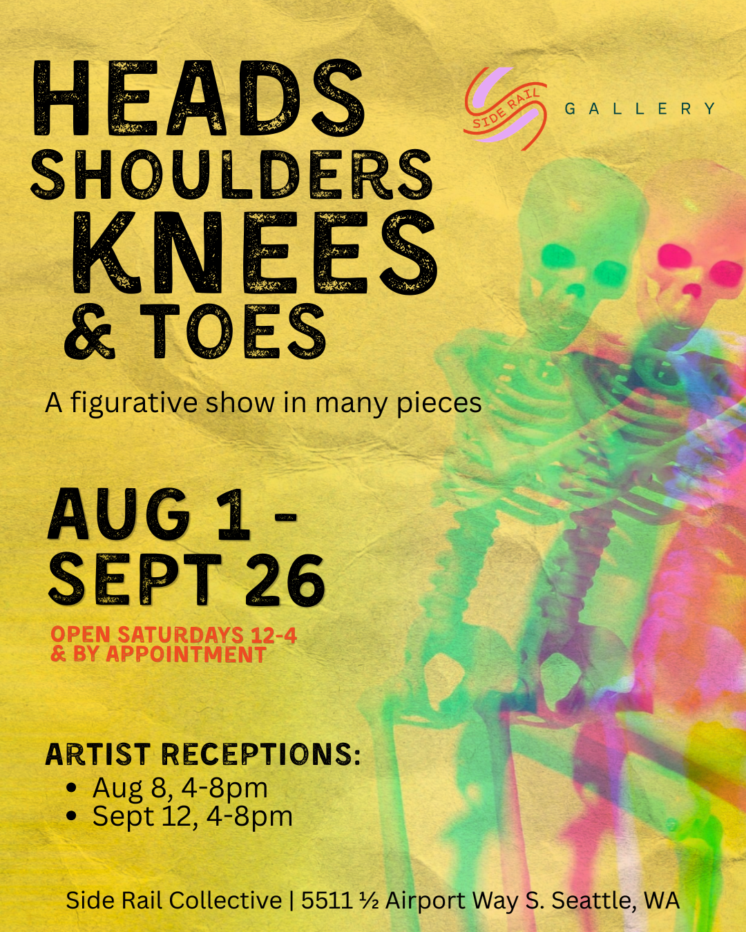 Gallery Open Hours - Heads, Shoulders, Knees &amp; Toes