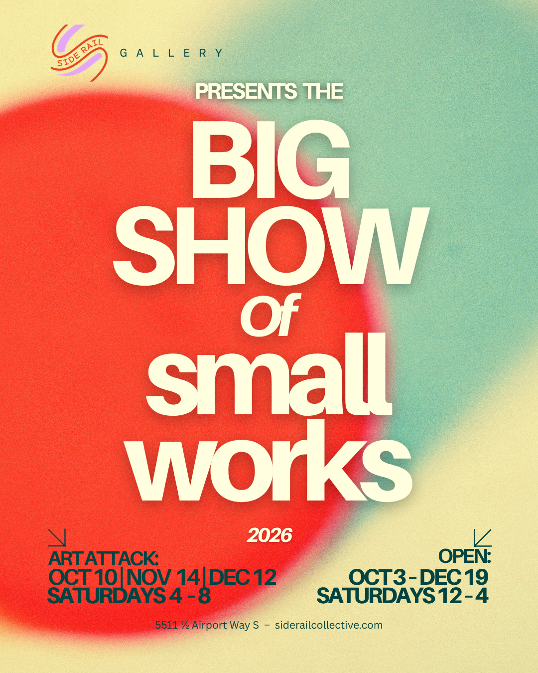Gallery Open Hours - Big Show of Small Works 