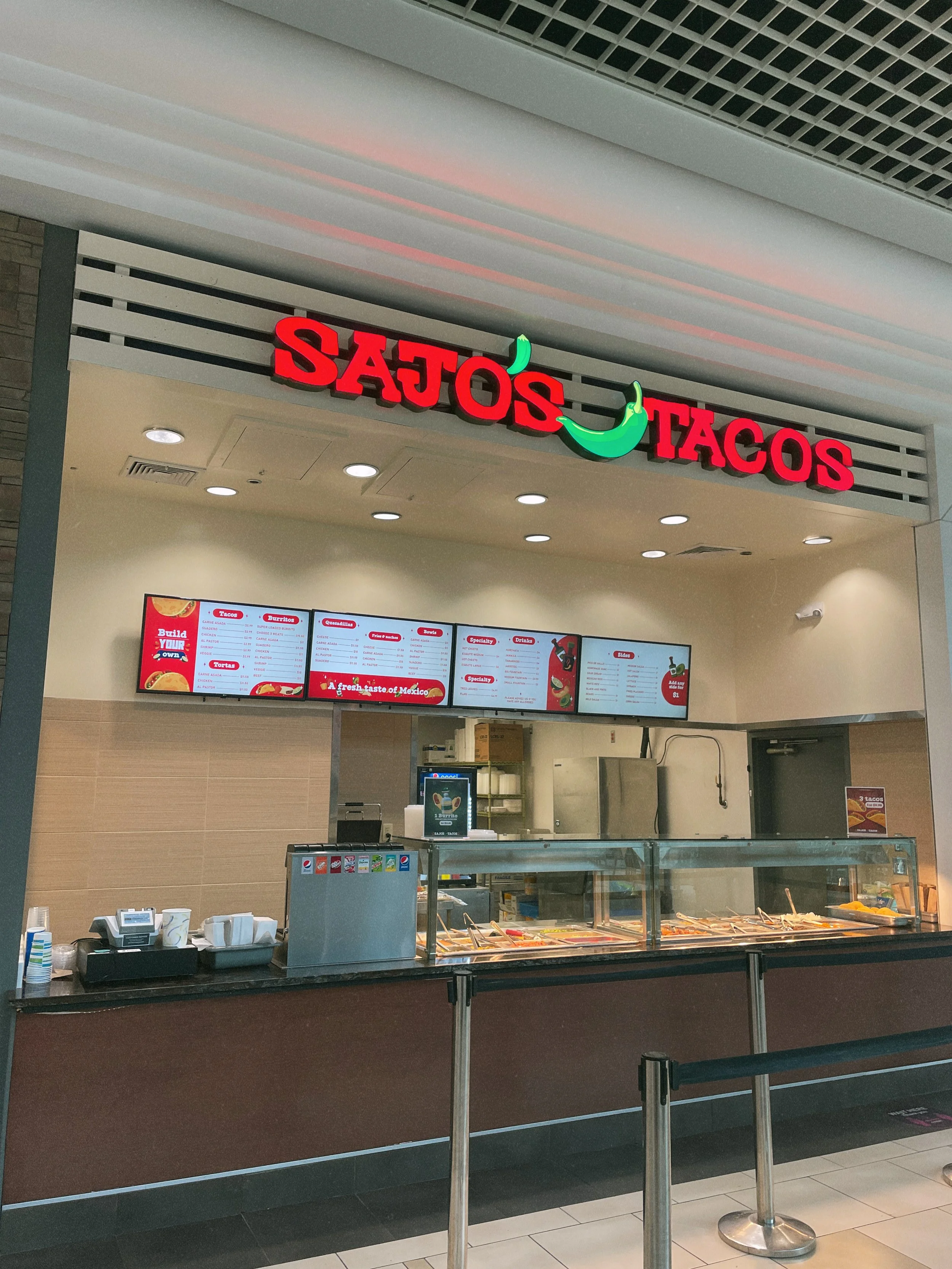 Sajo's Tacos — Warwick Mall