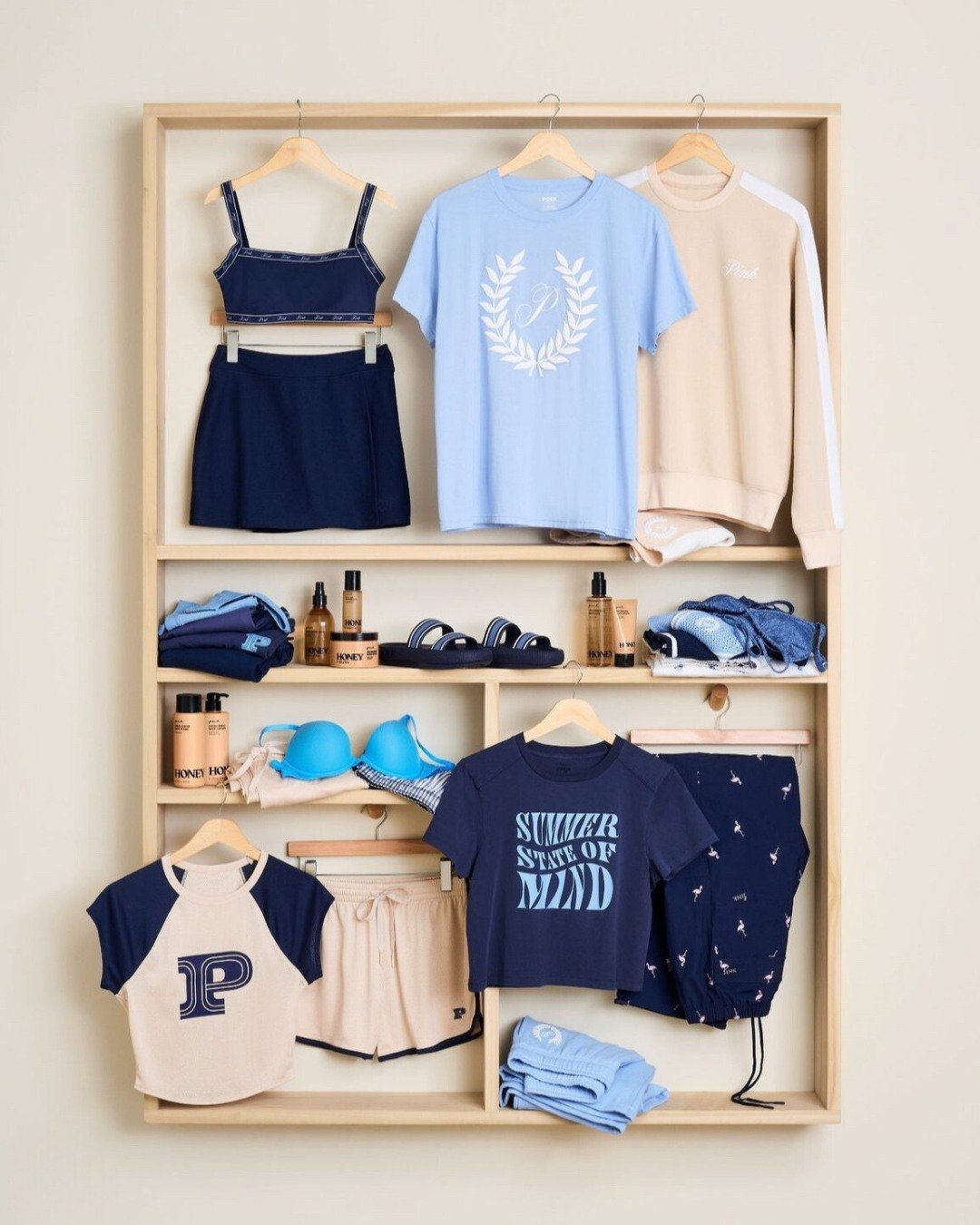 💙 Embrace the season with all the shades of blue in @vspink new spring arrivals! 💐
From soft pastels to bold hues, they've got the perfect styles to freshen up your wardrobe. ✨

Don't miss out on amazing deals happening all season long, and be sure