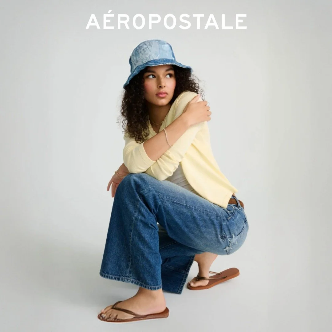 Your perfect style is calling 📞✨ Head to @aeropostale and score BOGO FREE jeans, the easiest way to refresh your vibe this year. 
From low-rise to baggy denim, your go-to fits are waiting! 👖

Plus, don&rsquo;t miss their end-of-season sale with ext