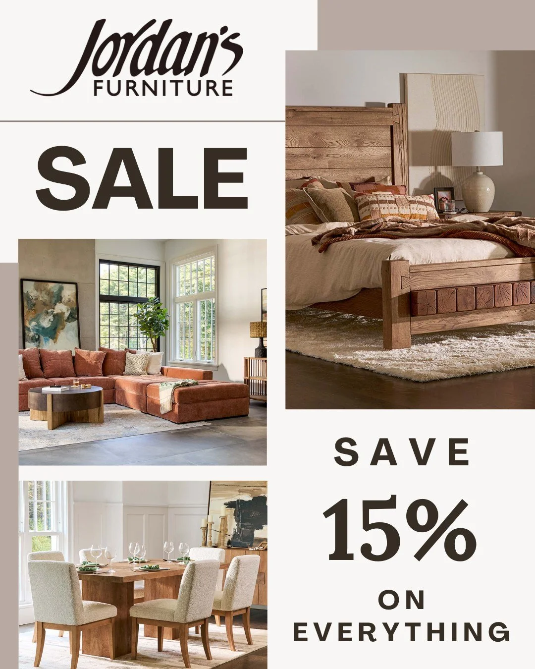 🎉 Kick off 2026 with a fresh start in your home and save 15% on EVERYTHING at @jordansfurniture Warwick Mall! 🛋️✨ 

Whether you&rsquo;re upgrading your space or treating yourself, now&rsquo;s the perfect time to shop. Hurry in, this sale ends on 1/