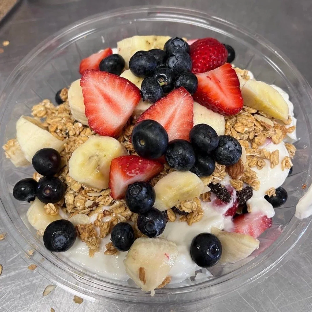 Craving something fresh and delicious? 🍓🫐 

Stop by @tsvault_smoothiejuicebar and treat yourself to one of their tasty parfaits! 😋 

Packed with all your favorite fruits, they&rsquo;re the perfect way to refresh and recharge. Your next fruity fix 