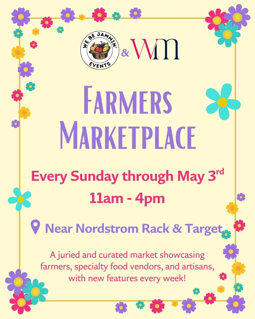 It&rsquo;s Farmers Market day at Warwick Mall! 🌼 🛍️ 

Join us today from 11am-4pm near Nordstrom Rack and Target for a day full of local flavor. Explore curated vendors, fresh farm goodies, unique gifts, dog treats, jewelry, and fun for the kids to