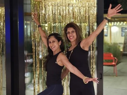 Shez & Shai perform Bollywood Dance at Crave Yoga in Mountain View.