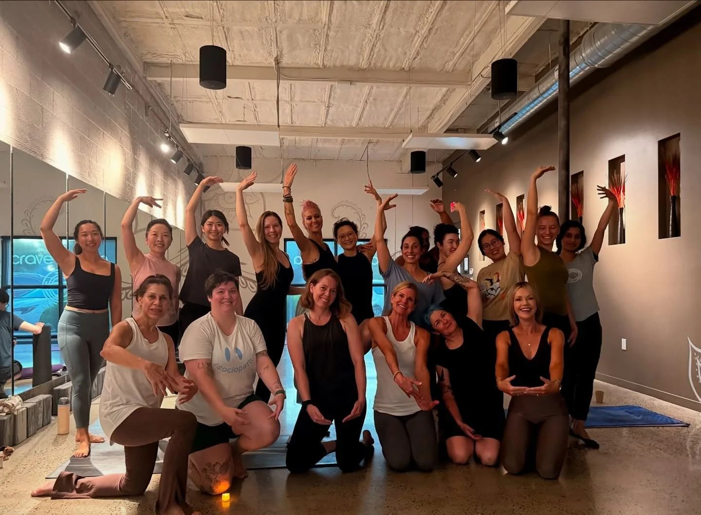 Yoga meets ballet 🩰🧘&zwj;♀️

Liron is hosting one more session today at 4pm!

The worlds of yoga and ballet come together in a seamless flow of movement, breath, and music. Yoga Ballet Fusion invites you to experience the fusion of vinyasa and ball