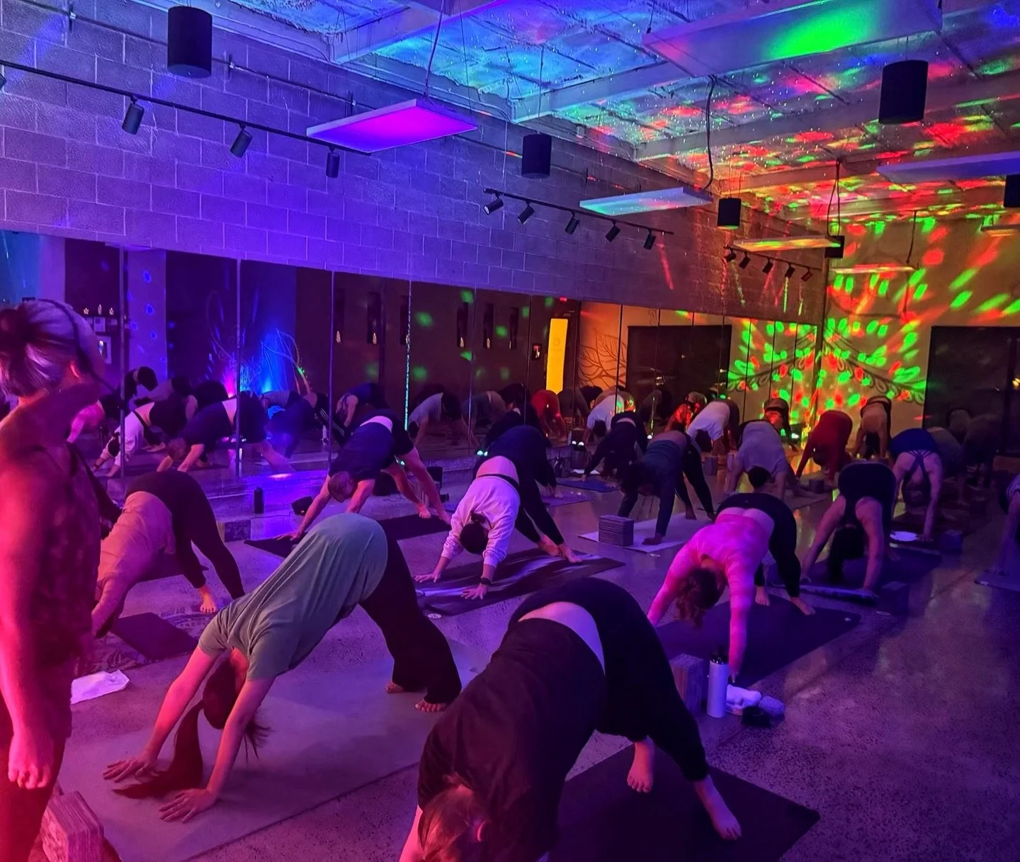 Sometimes we turn down the lights, turn up the sparkles and crank the music to lose ourselves in the moment, to feel our heart beating and most importantly to practice being calm in the chaos.

Thank you Nikki for bringing your fire, energy and inspi