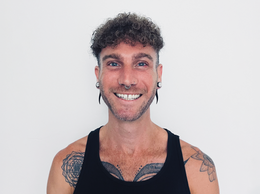 Portrait of Blu High, yoga instructor at Crave Yoga in Mountain View