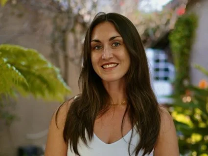 Portrait of Hannah Boggan, a breathwork and sound bowl teacher at Crave Yoga in Mountain View