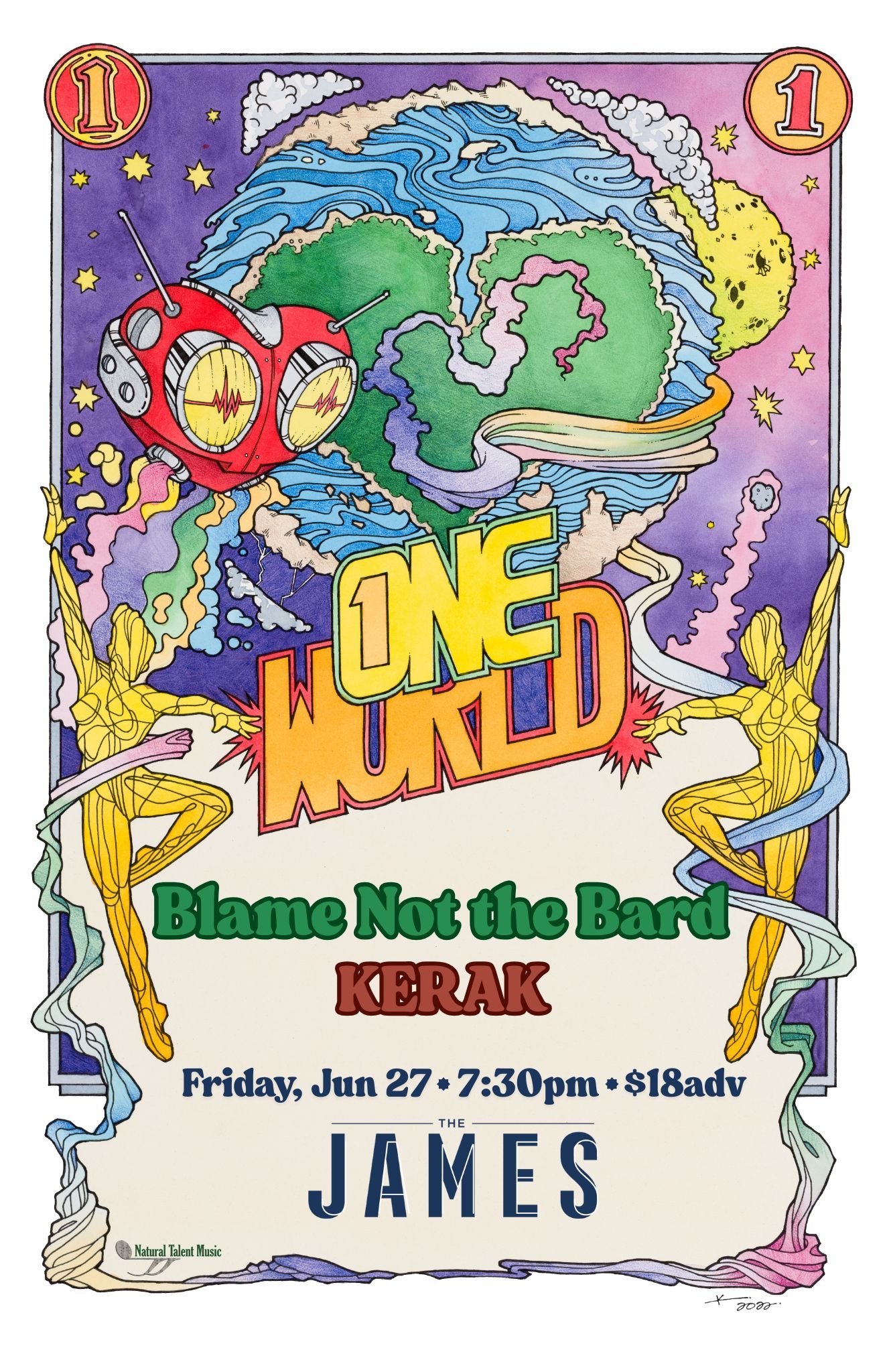 One World Music Series: Blame Not the Bard w/ KERAK