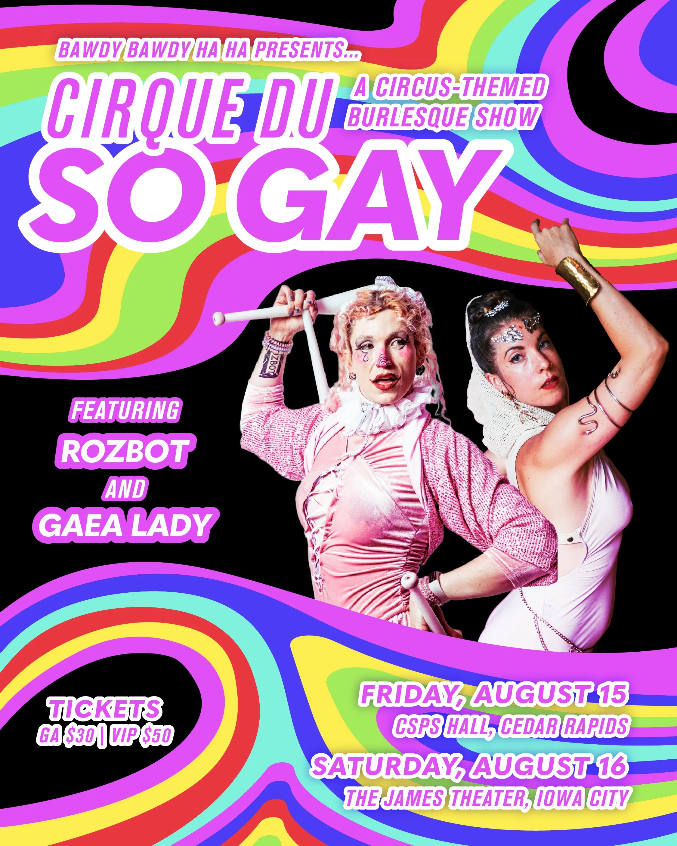 Bawdy Bawdy Ha Ha: Cirque Du So Gay