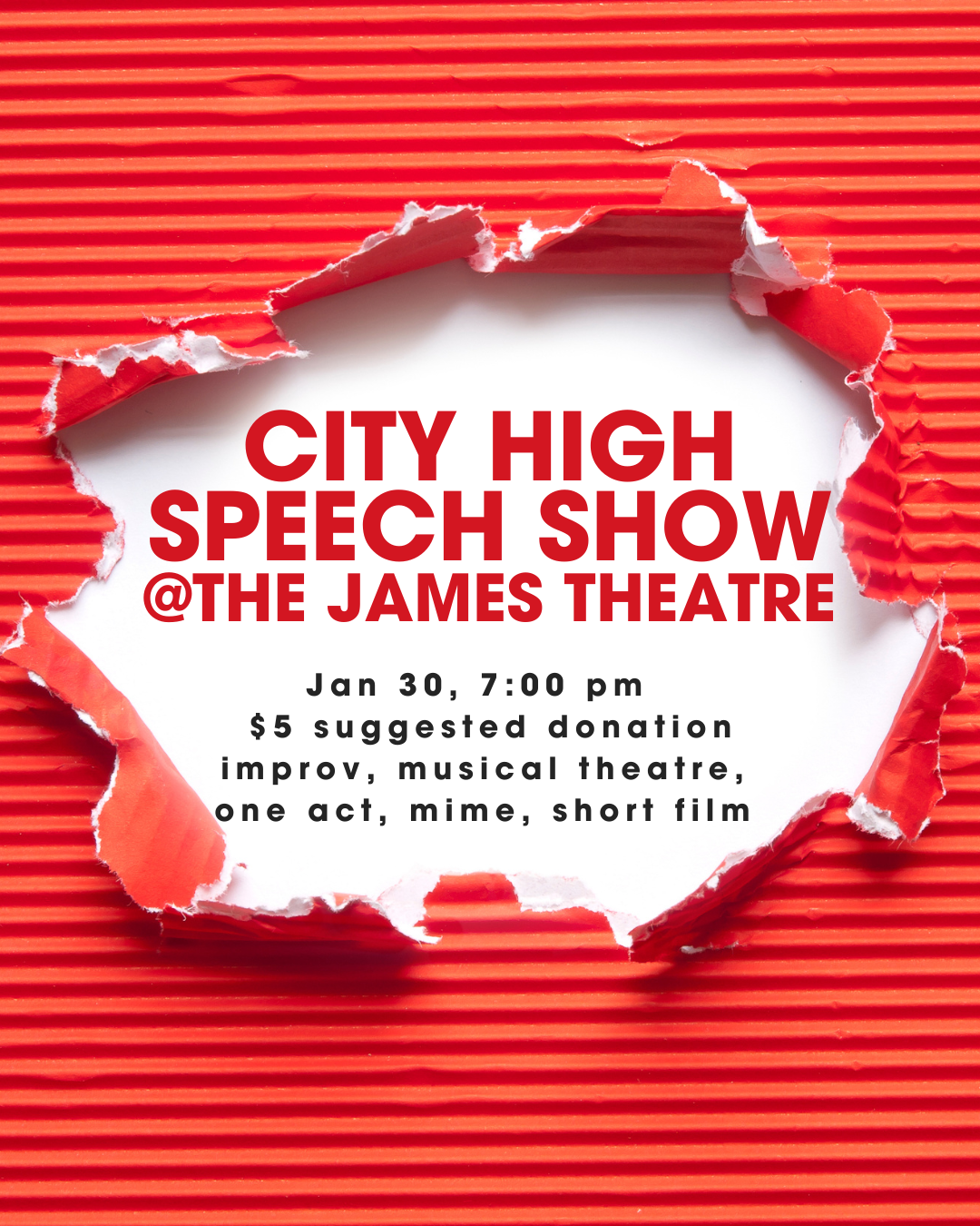 City High Speech Showcase