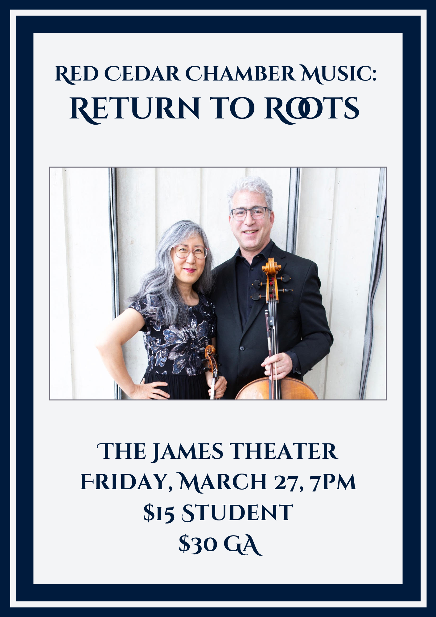Red Cedar Chamber Music: Return to Roots