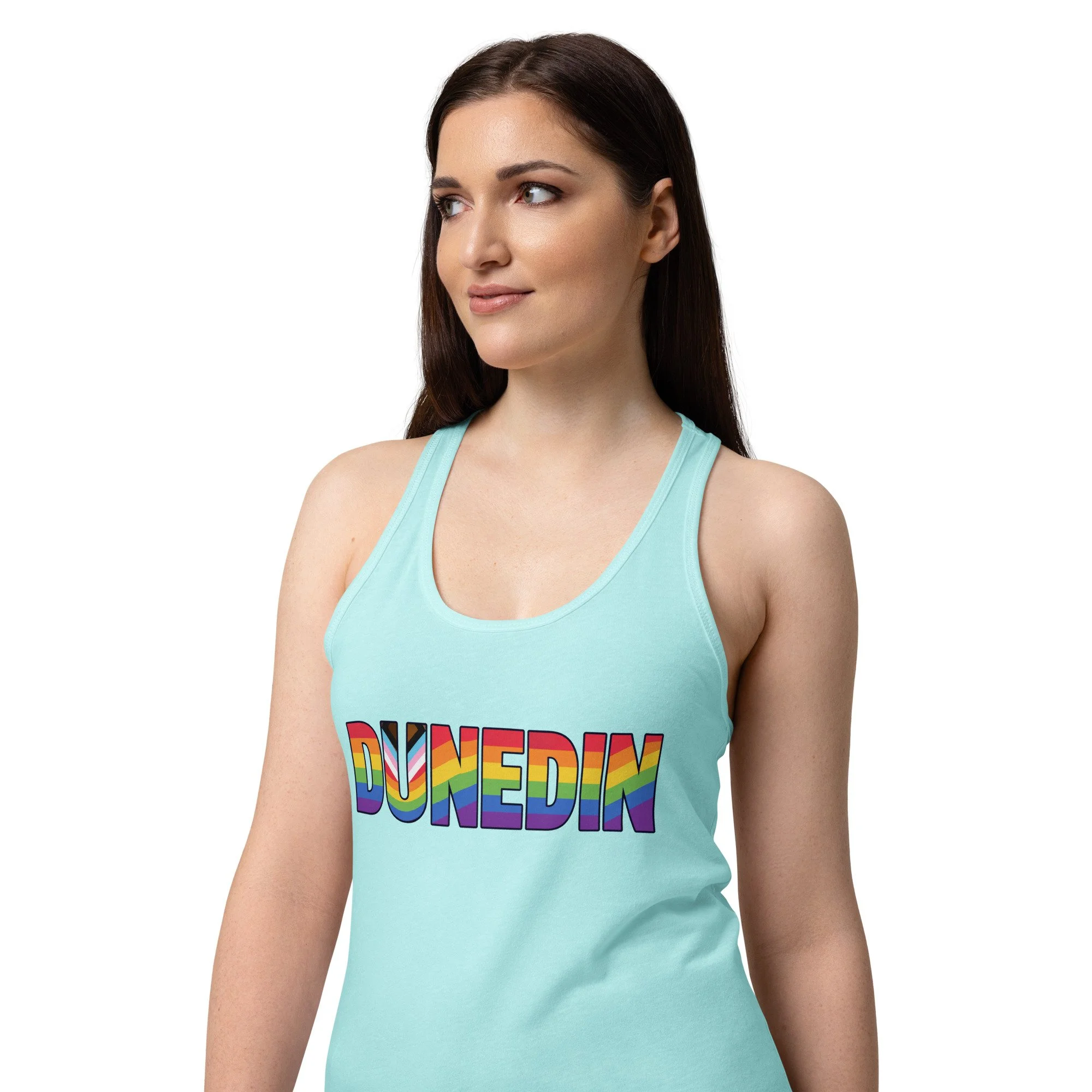 Pride 2026 Women’s fitted racerback tank top