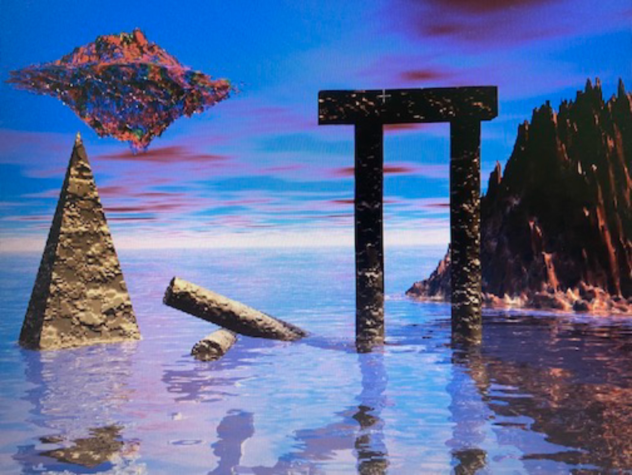 All Things Must Pass 30" X 15.4"