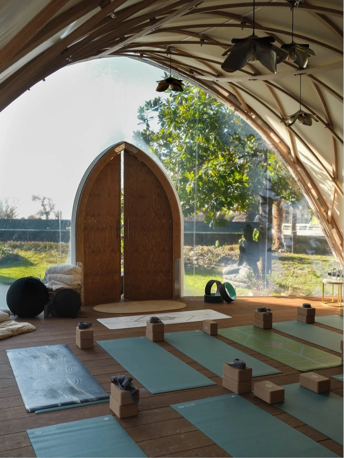 Villa La Tosca France Yoga Retreat Dome.jpg