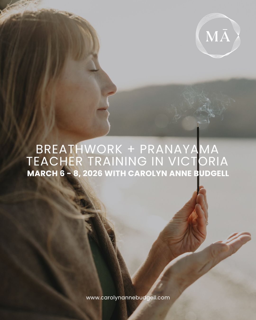 Victoria Breathwork Training at Ma Wellness and Yoga | Mar 6-8, 2026