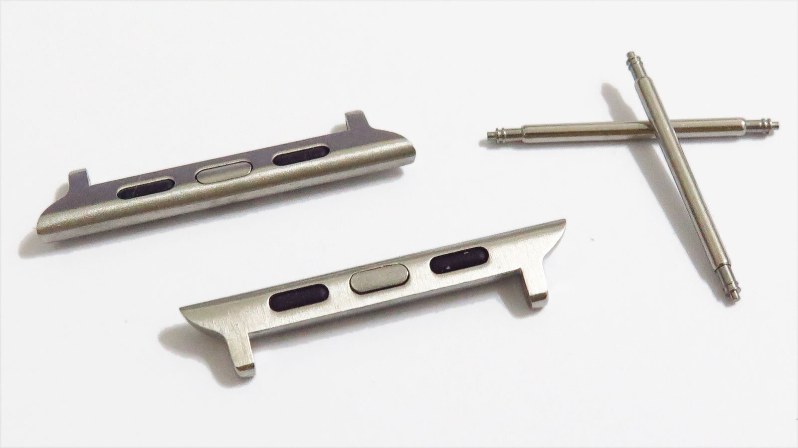 absolute-magic.com - Spring Bar Version Loading Lugs to fit Conventional Watch Straps on to Apple Watch