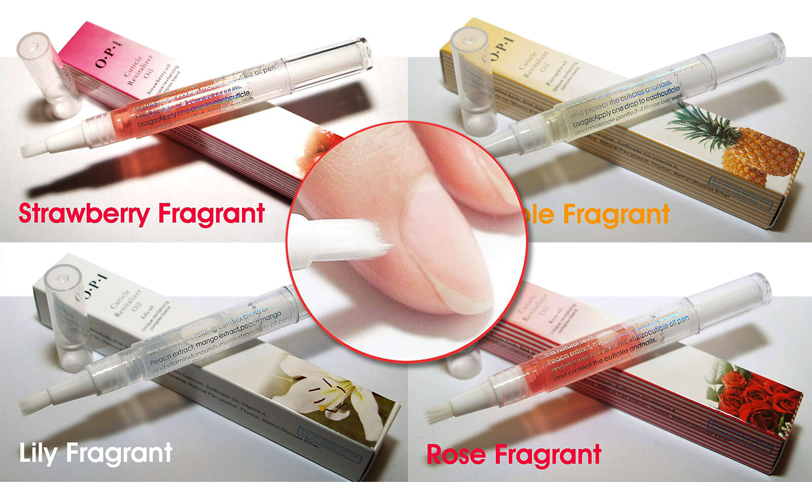 absolute-magic.com - Cuticle Revitalizer/Moisturizer Oil Syringe with Brush and Flow Adjustments