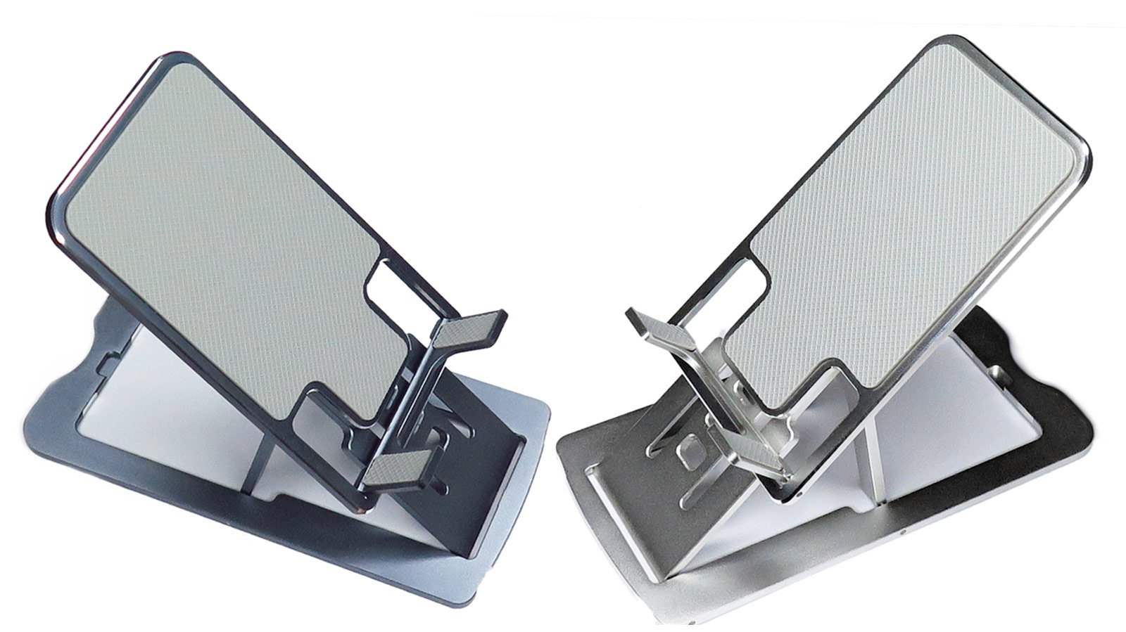 absolute-magic.com - 100% Precision Crafted Metal Alloy Foldable Desktop Stand for Mobile Devices