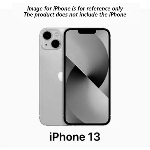 TRIPLE-PACK Night Glowing Silicone Rim, Tempered Glass Screen Protectors for iPhone 12s & iPhone 13s