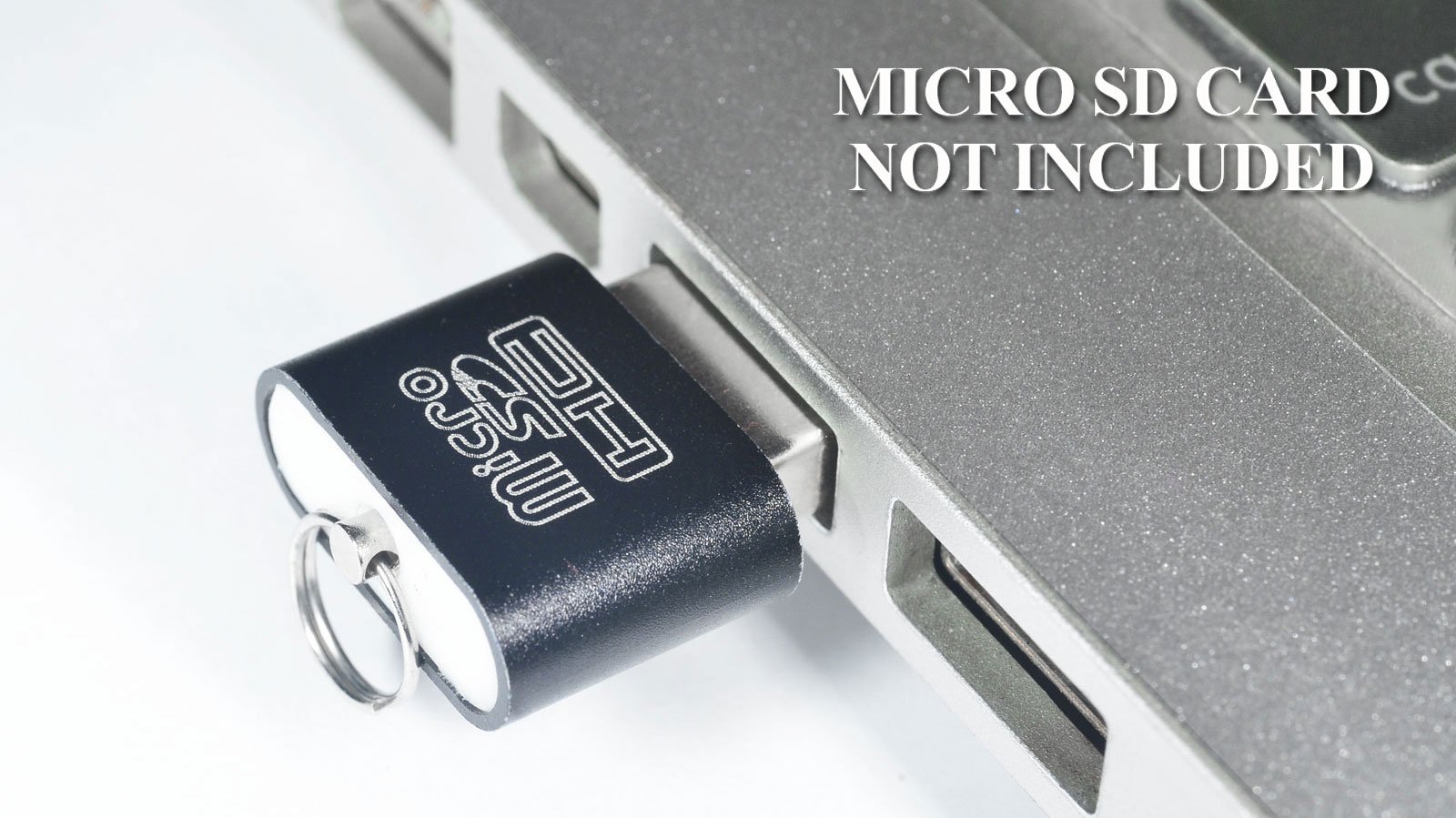 absolute-magic.com - Unified Body On The Go USB 2.0 Card Reader ONLY w/Keyring for Micro SDxc, Micro SD, Micro SDhc