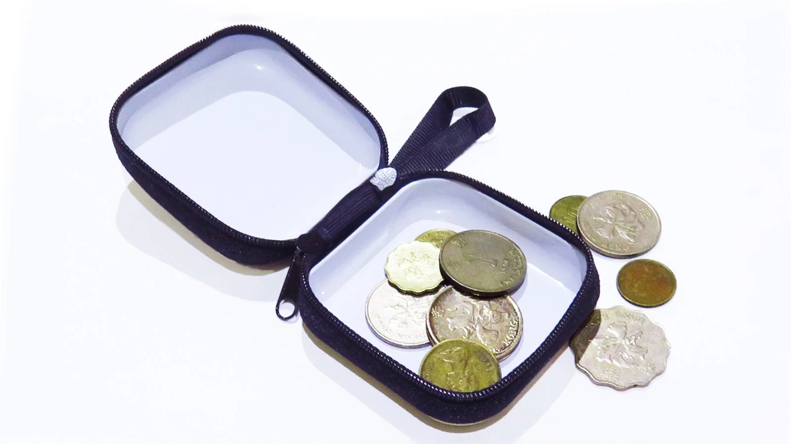 absolute-magic.com - Choice from 5 Retro Container Cases, Nylon Zipper and Fingers Strap, AirPod Case, Medicine & Supplement Tablets Case or Coin Purse