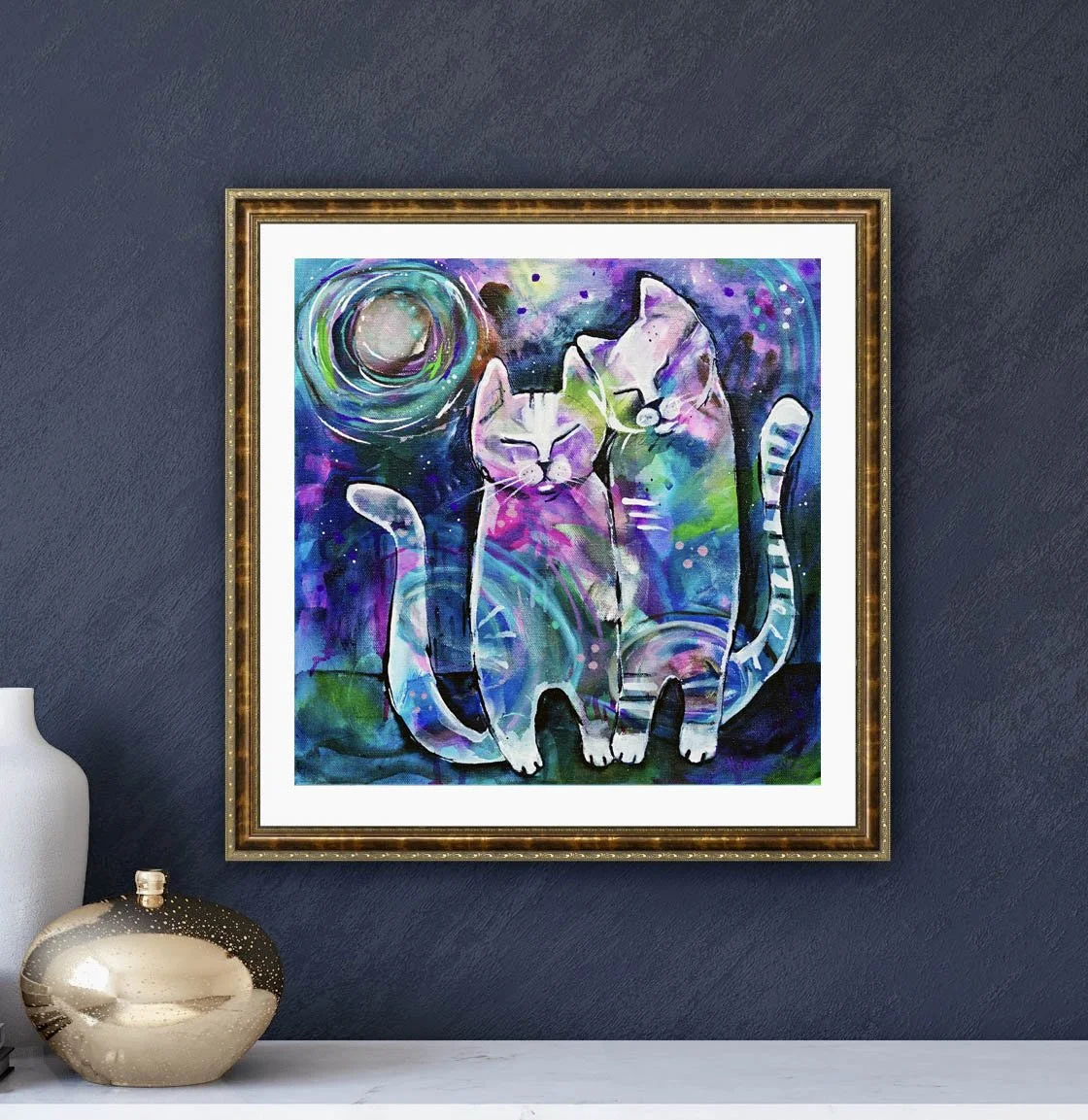 "Bestie Beasties" art print