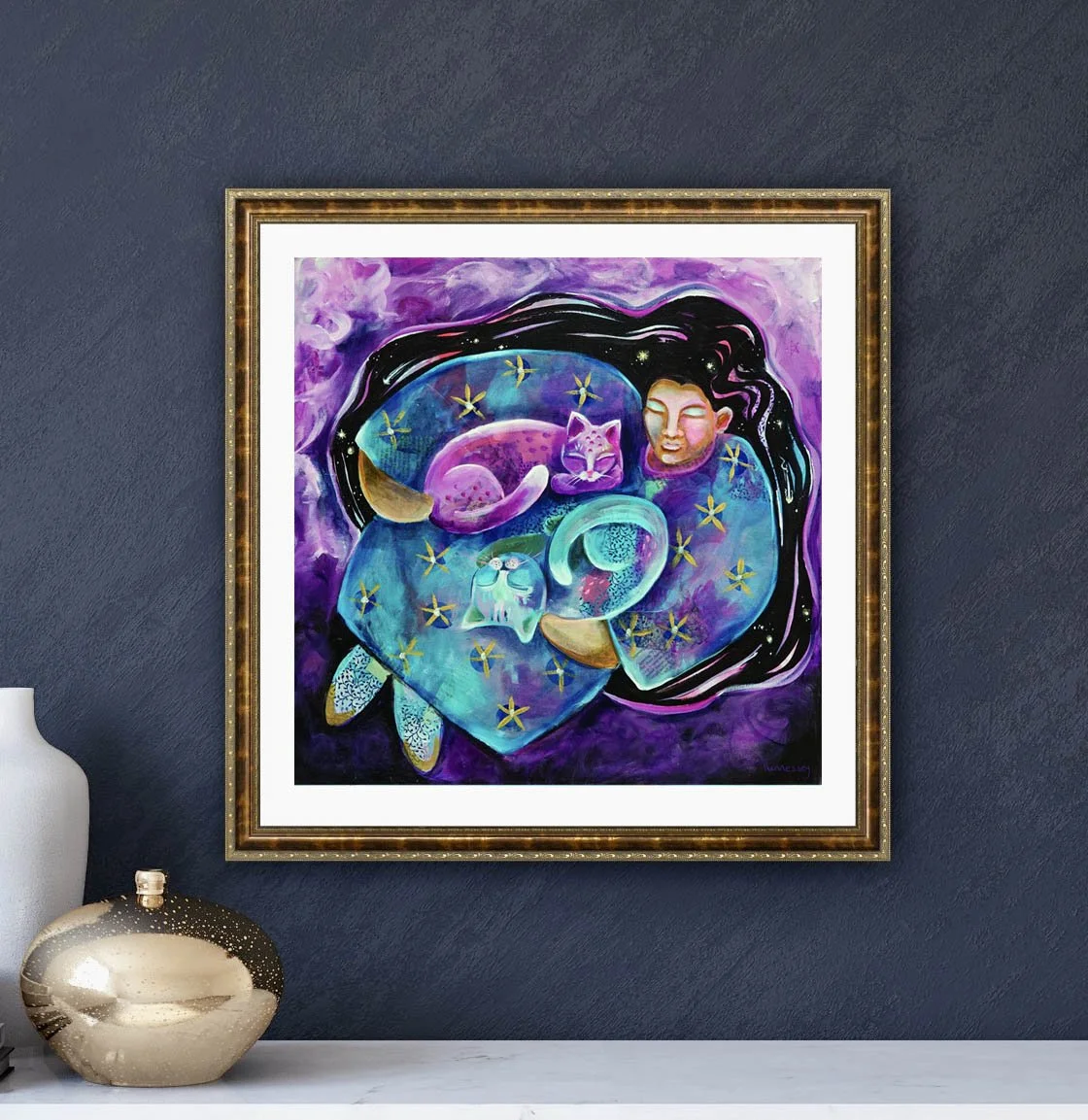 "Dream Land Trio" art print