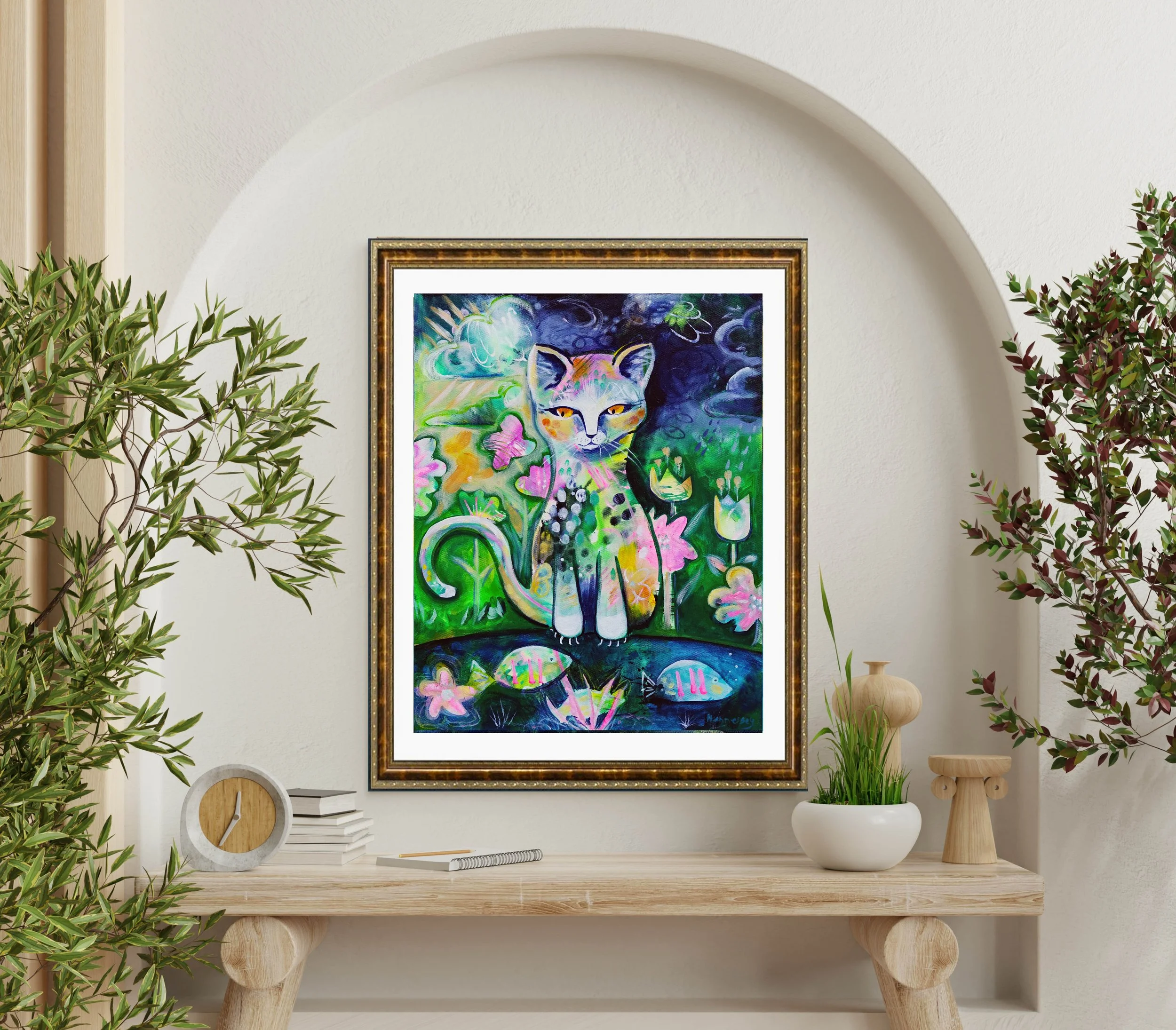 "Josephine the Dream Weaver" art print