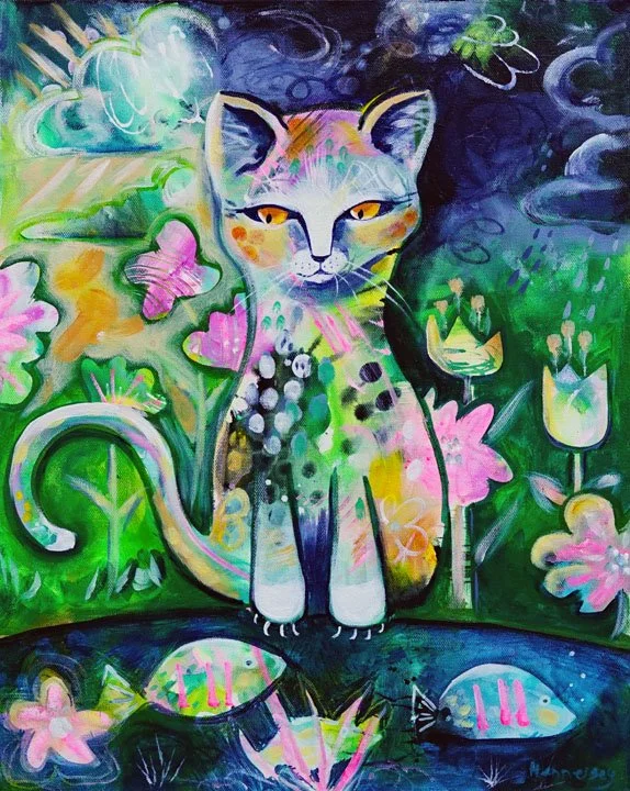 "Josephine Dream Weaver" original painting