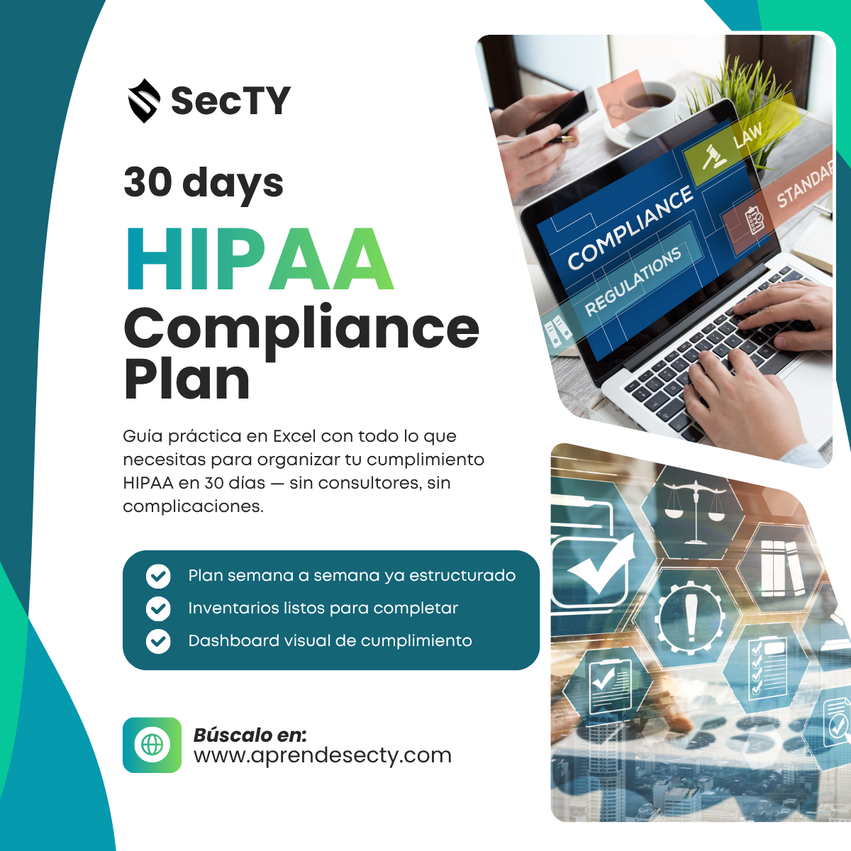 Plan de Cumplimiento HIPAA de 30 días