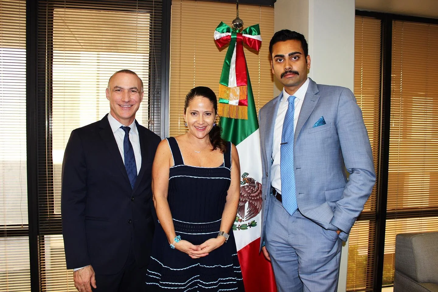 Privileged to have had the opportunity to intern in the Consulate General of Mexico in Miami over the course of my final semester of undergraduate studies. 
I would like to express my sincere gratitude to the staff who welcomed me with open arms, all