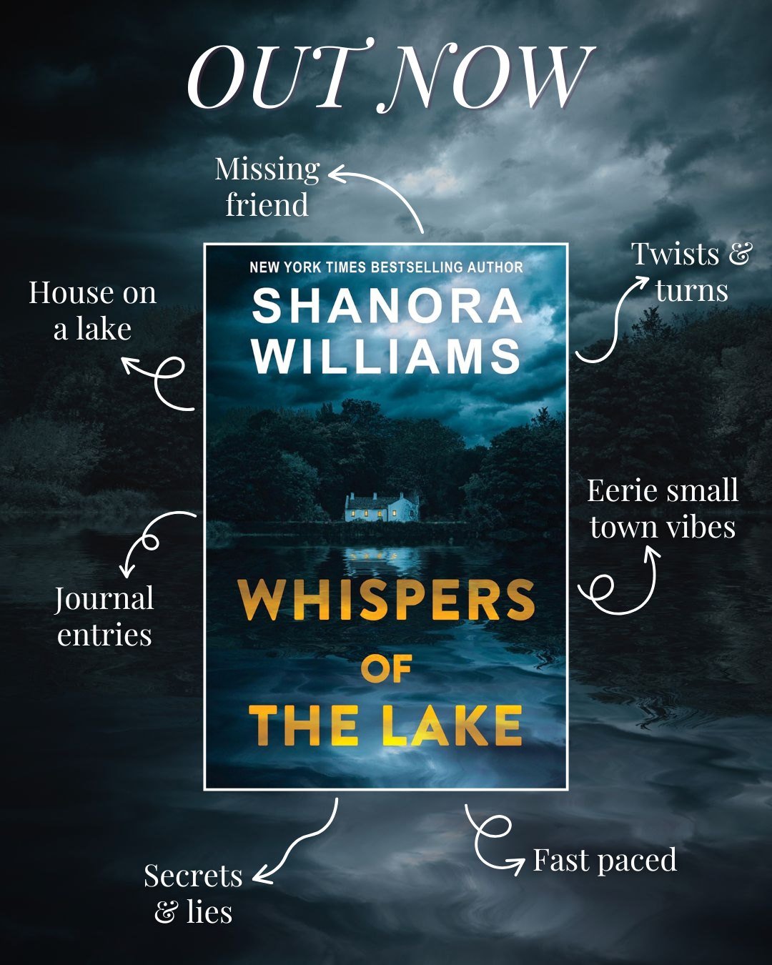 Whispers of the Lake is NOW LIVE! 🥳

I&rsquo;m so excited for y&rsquo;all to read this story! I loved being able to figure out the mystery of Eve along with Rose. I loved the complicated, messy feelings Rose experienced and her dedication to finding