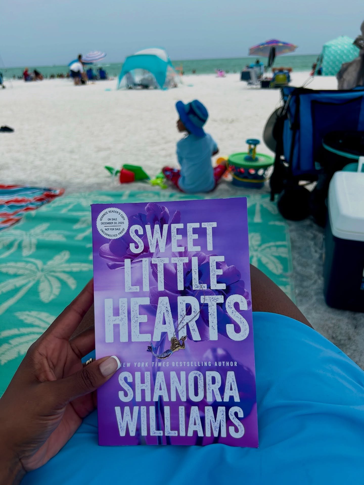 This pretty came while I was scrambling to pack for our mini vacation and she&rsquo;s gorgeous! 💜

Nanny + single dad basketball romance?
Yes please!

Javier and Octavia&rsquo;s story will be here December 30th along with our little Aleesa. I loved 