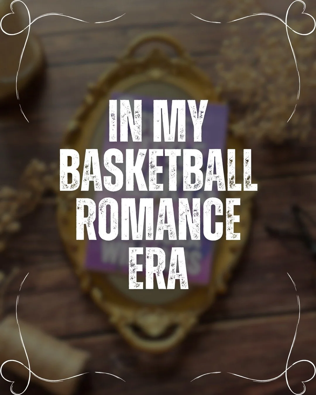 Time to go back to our basketball romance era! 💜🏀

We started with Beautiful Broken Love and your love for Deke &amp; Vina makes my heart so happy! Now it&rsquo;s Octavia &amp; Javier&rsquo;s turn in Sweet Little Hearts! 

Are you excited to read O
