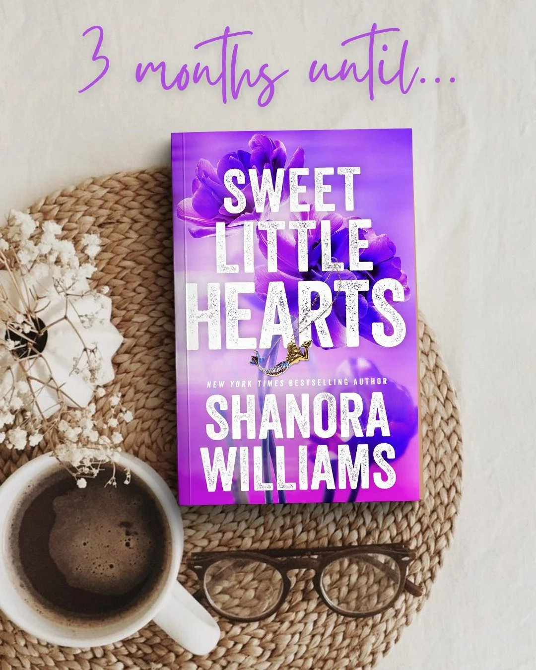 We&rsquo;re officially only 3 months away from Sweet Little Hearts release! 💜🏀

Octavia + Javier + Aleesa = a great time! 

Had to share that tidbit of info today exactly 😉 carry on. 

.
.
.
.
.
.
#shanorawilliams #sweetlittlehearts #nannyromance 