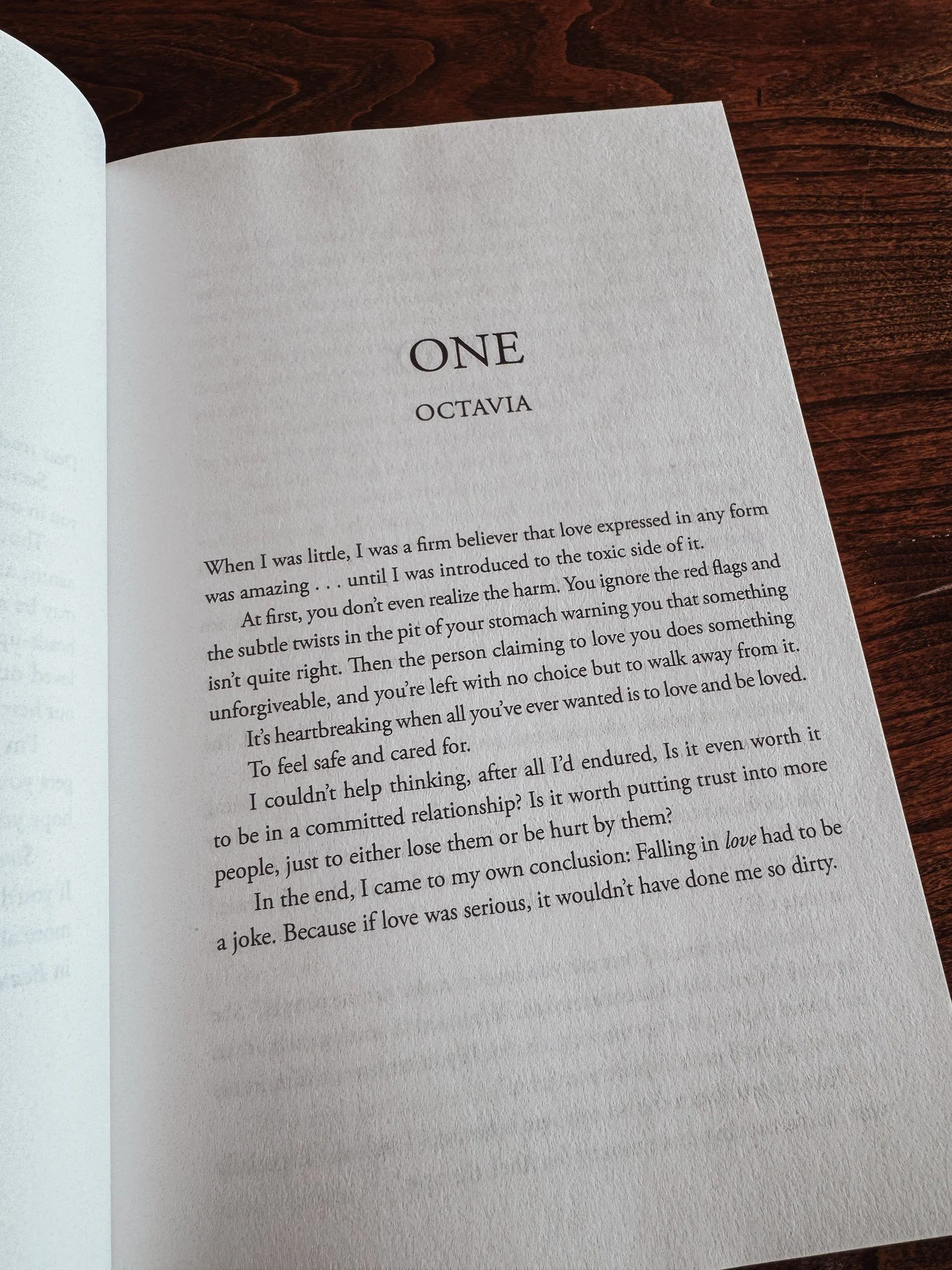 Ever wonder why Octavia literally cringed when talking about dating with Davina in Beautiful Broken Love? You&rsquo;ll get inside her head and know all about it in SLH.

In the meantime, check out the first page &amp; let me know what you think! 💜

