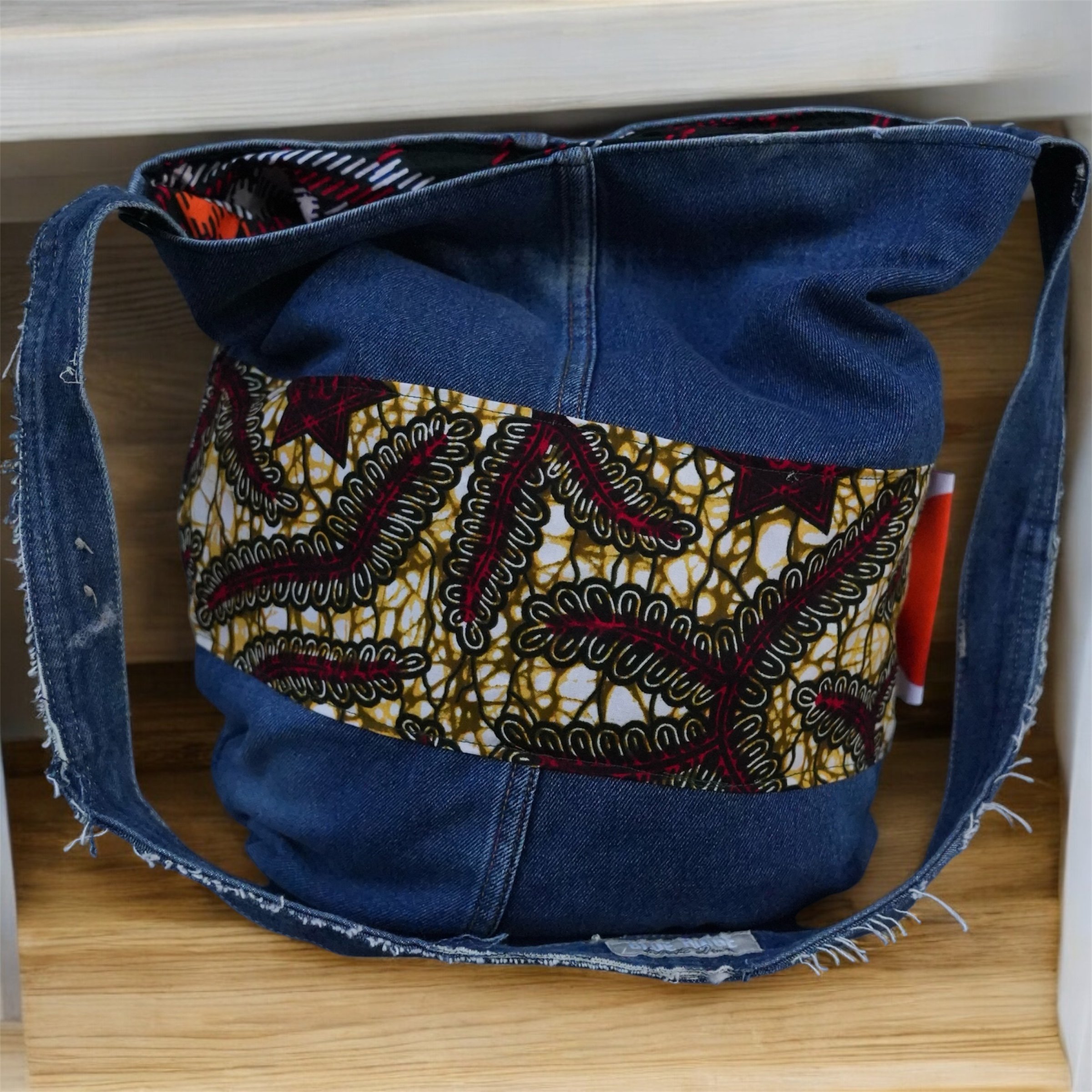Leafs on Denim