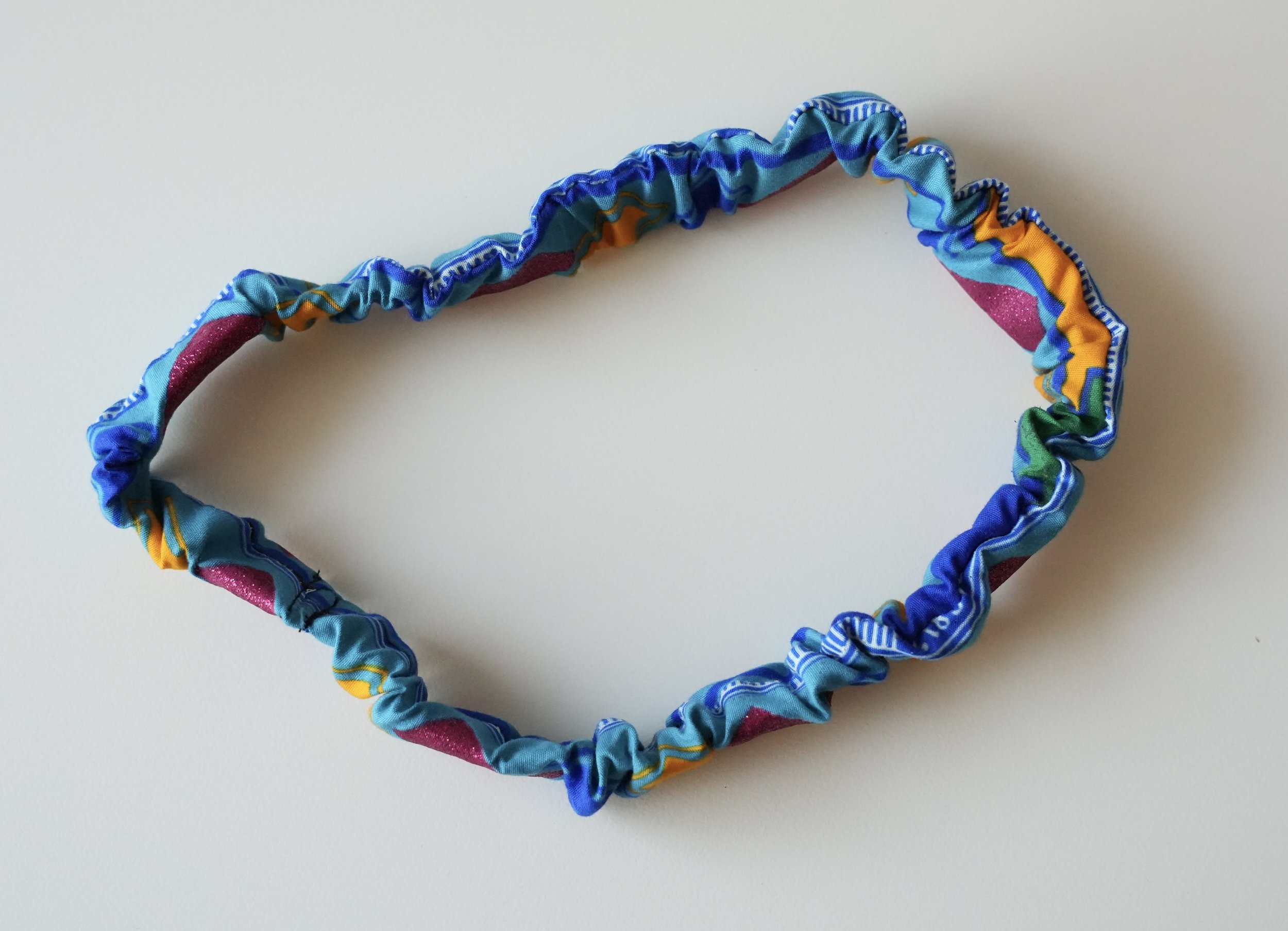 Elastic blue